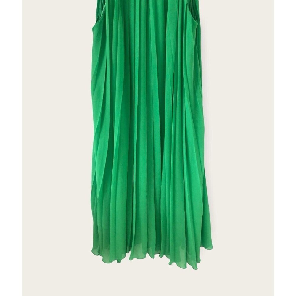 New York And Company Halter Neck Pleated Mini Dress Size S - Picture 9 of 14